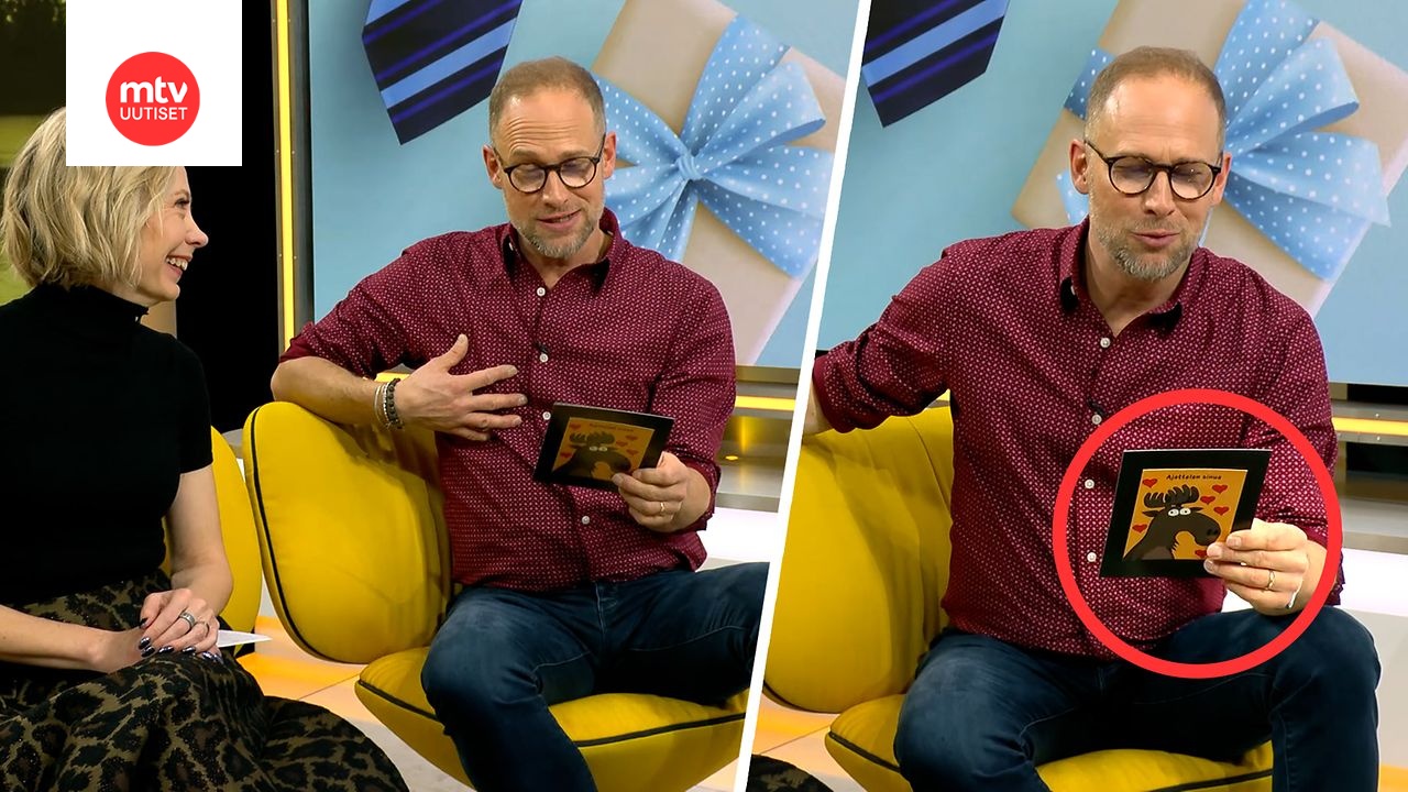 Suosikkijuontaja yllätettiin suorassa lähetyksessä