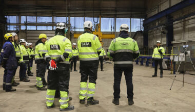 Polar Max -jäänmurtajan terästuotanto käynnistyi Porissa