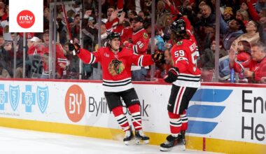 Teuvo Teräväinen (vas.) ja Tyler Bertuzzi maalasivat ja maalisyöttivät kumpikin kertaalleen.