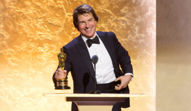 Tom Cruise palkittiin vihdoinkin Oscarilla