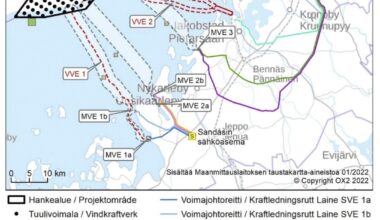 Pietarsaaren edustalle suunnitellulla merituulivoimalla olisi suuret vaikutukset ympäristöön