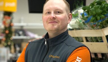 Ylivieskan K-Market Mustikan uusi kauppias hallitsee kokkauksen ja se tulee näkymään kaupassa