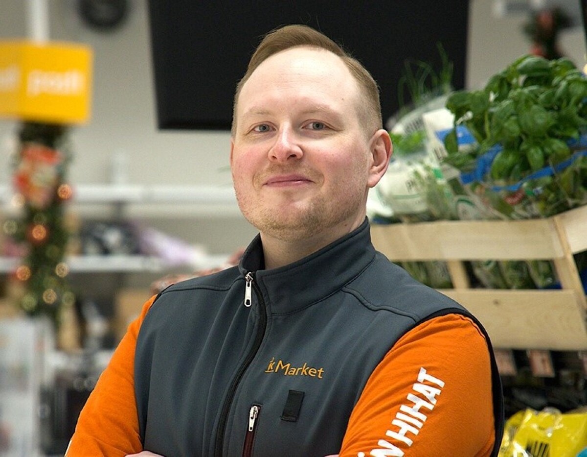 Ylivieskan K-Market Mustikan uusi kauppias hallitsee kokkauksen ja se tulee näkymään kaupassa