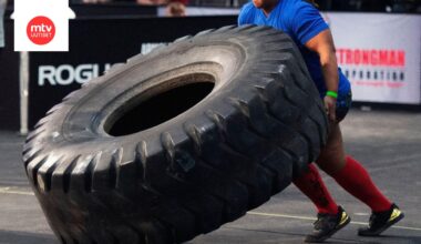 Maailman vahvin nainen -kilpailua varjosti skandaali. Kuvituskuva.