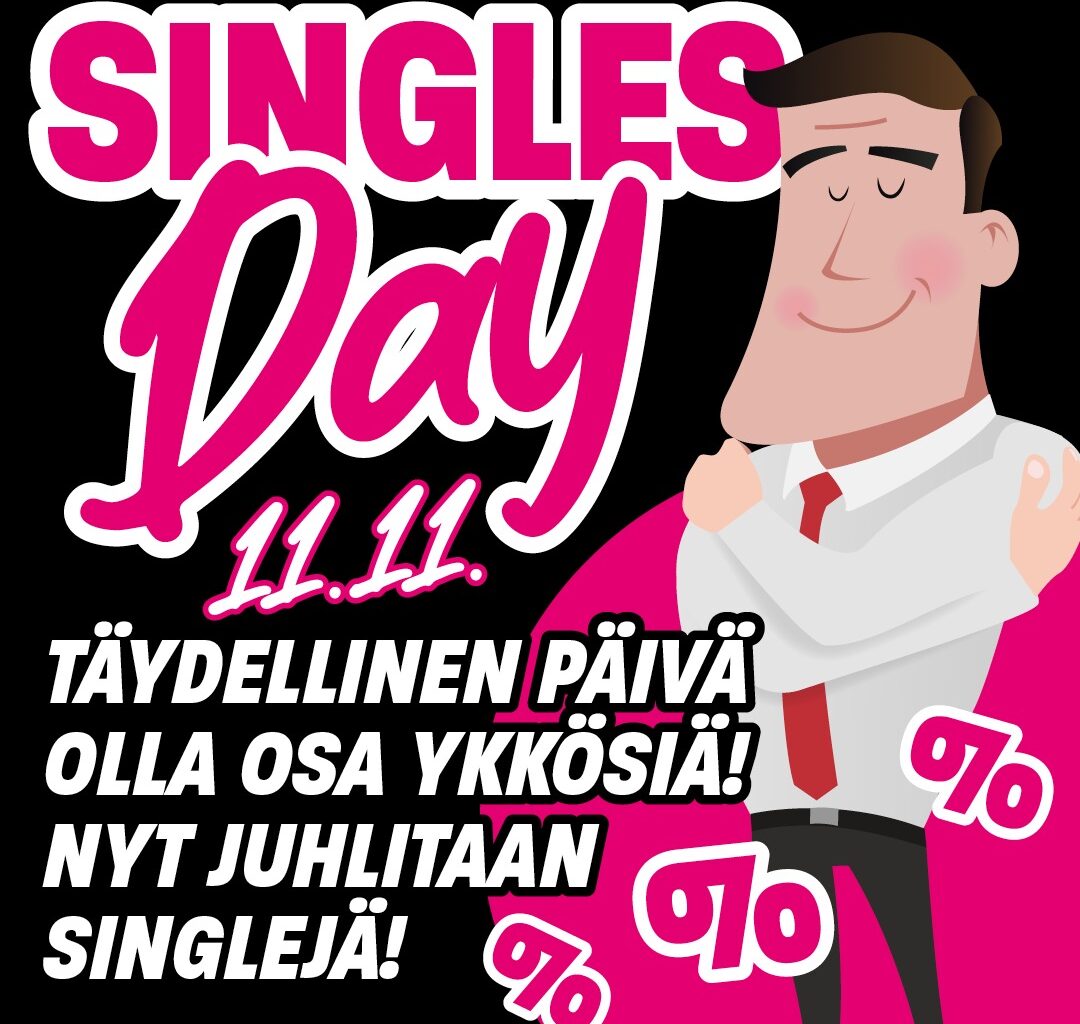 Veikon Kone juhlistaa 11. marraskuuta eli 11.11. vietettävää Singles