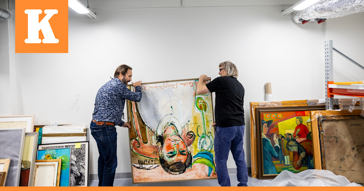 Pohteella on valtava taidekokoelma, jonka arvo on kaikille mysteeri – Sairaalan varasto on täynnä maalauksia