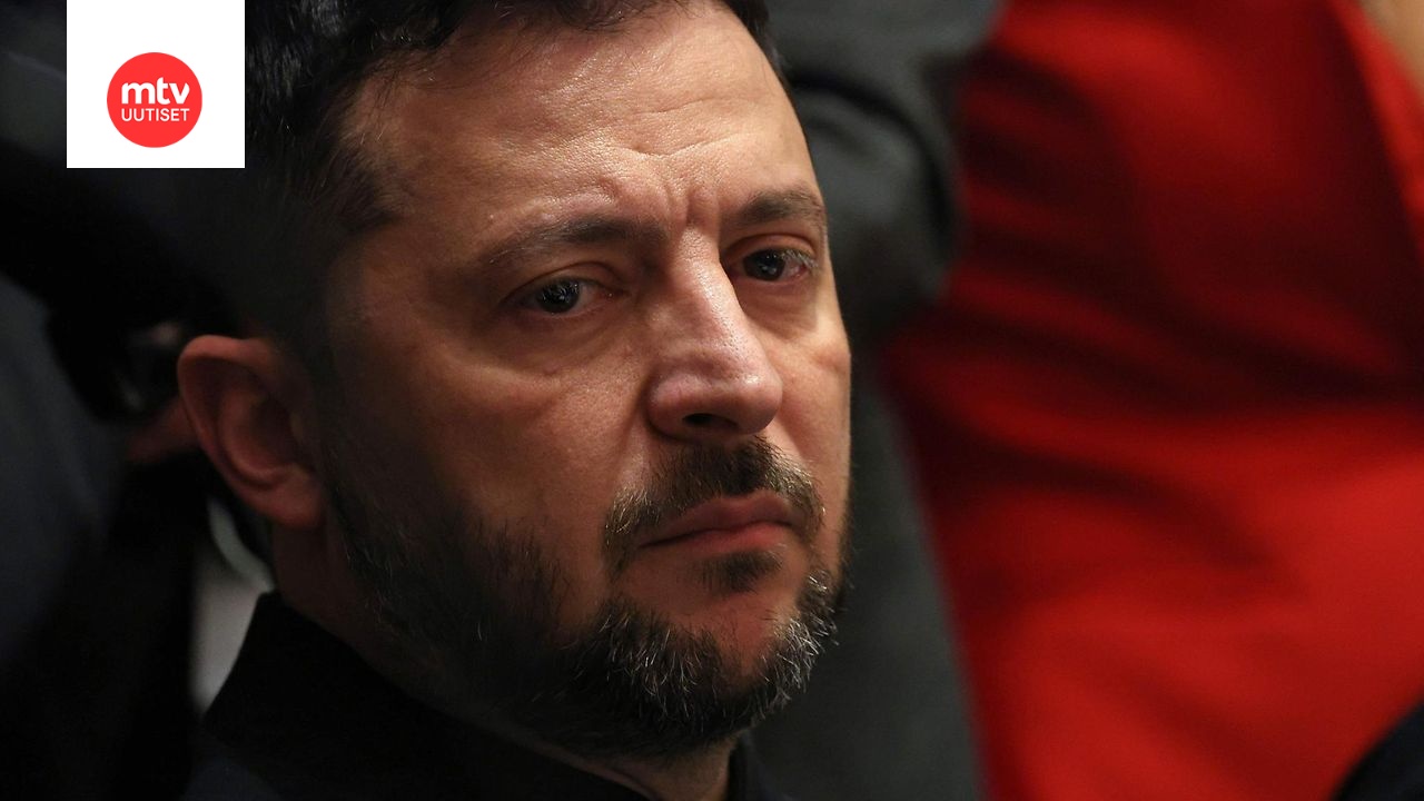 Ukrainan presidentti Volodymyr Zelenskyi 17. lokakuuta.