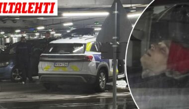 Poliisi otti TIS-tähden kiinni parkkihallissa