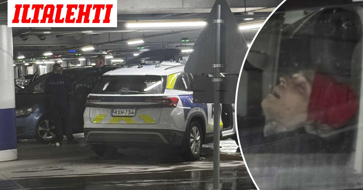 Poliisi otti TIS-tähden kiinni parkkihallissa