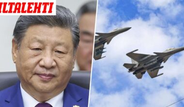 Kiinan raivo konkretisoitui