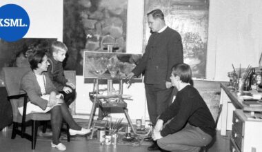 Vanhat kuvat | Taiteilijat Kosonen, Hirvimäki ja Leppänen loistivat joulukuun tähtinä Jyväskylässä vuonna 1965 | Keski-Suomi