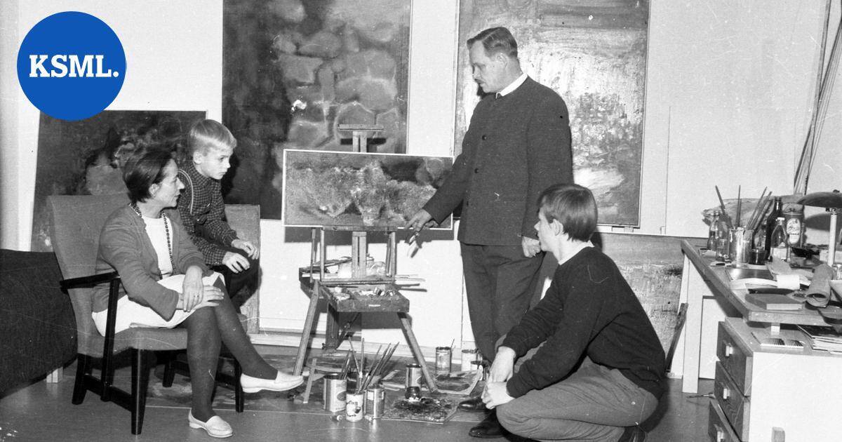 Vanhat kuvat | Taiteilijat Kosonen, Hirvimäki ja Leppänen loistivat joulukuun tähtinä Jyväskylässä vuonna 1965 | Keski-Suomi