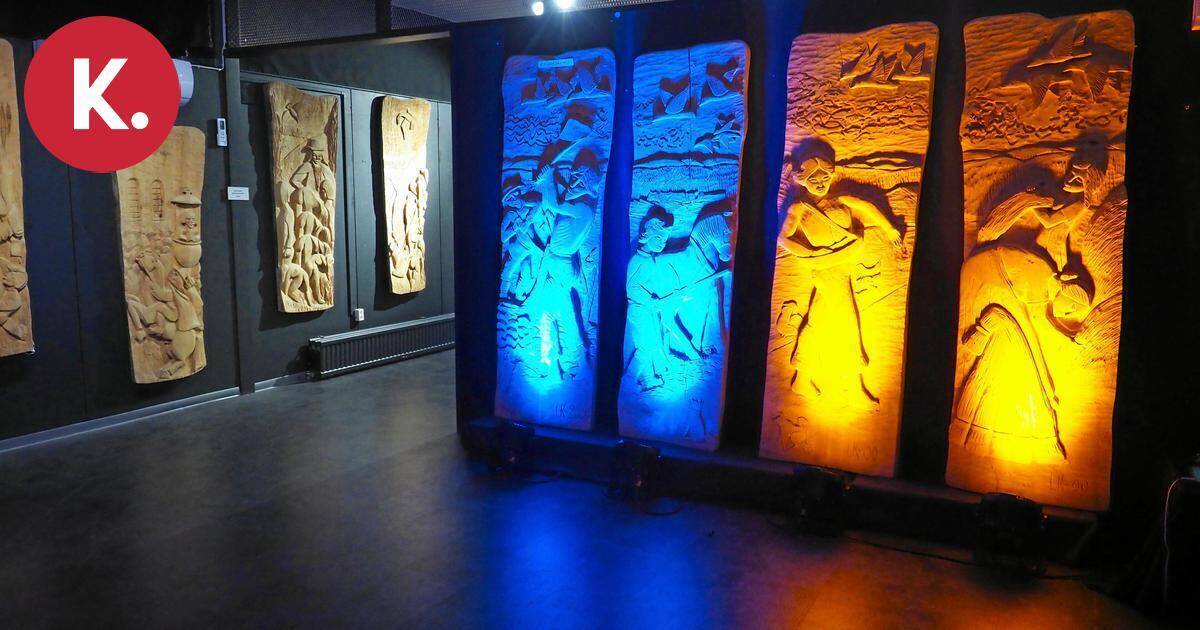 Katso kuvat: Leo Karppasen taide ja Arabian klassikot kohtaavat Kiteellä | Paikalliset