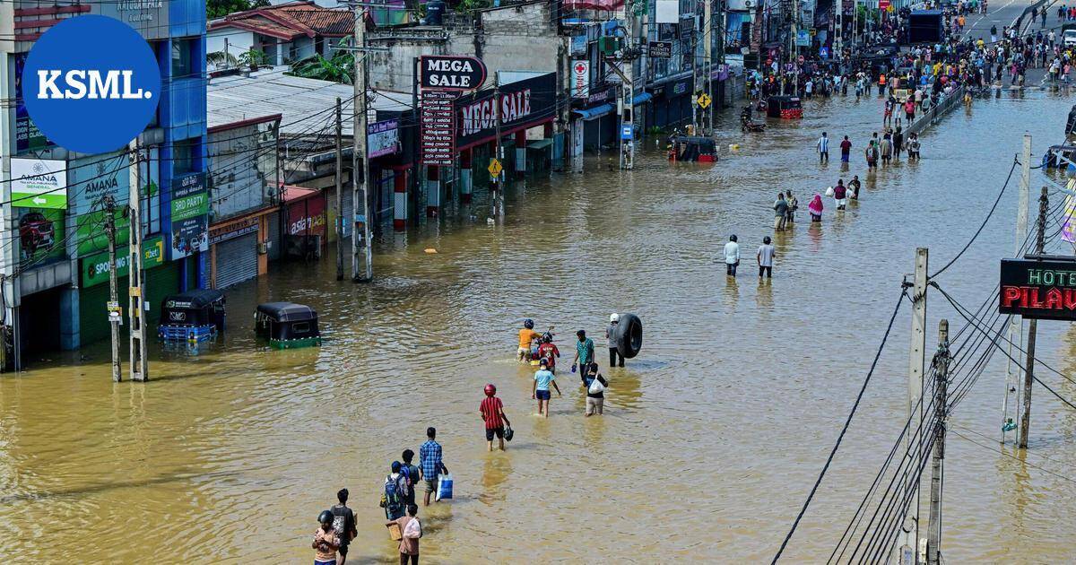 Sri Lankassa suuria osia maasta on joutunut tulvavesien alle – satoja kuolleita myös Thaimaassa ja Indonesiassa | Uutissuomalainen