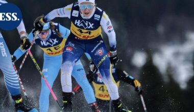 Ruotsille kaksoisvoitto, Norjan hiihtonaiset jäivät palkintopallilta kotikisassaan | Urheilu