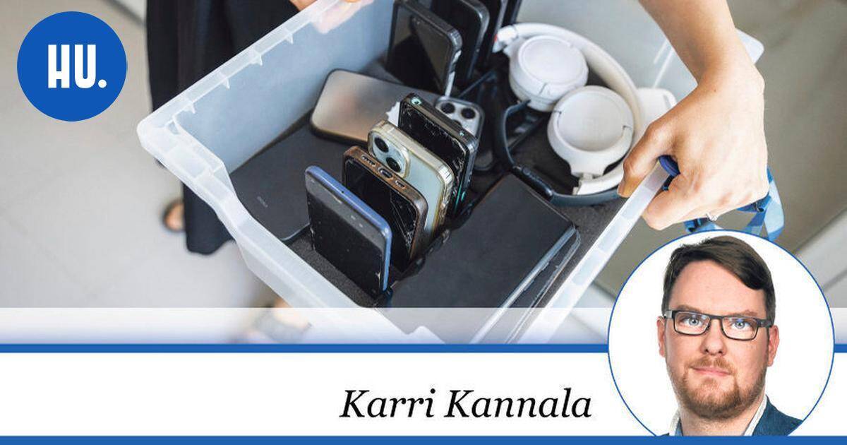 Näkökulma | Koulujen erilaiset kännykkäsäännöt ovat ongelma, joka pitäisi korjata heti | Pääkirjoitus & mielipide