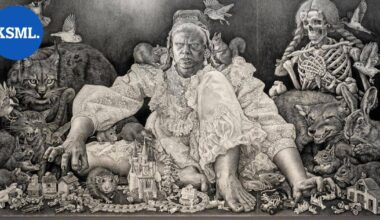 Serlachiuksen Kartanolla on esillä nelisenkymmentä työtä Stiina Saariston uran ajalta – "Esillä on koko taiteilijuuteni ja oikeastaan koko elämäni" | Keski-Suomi