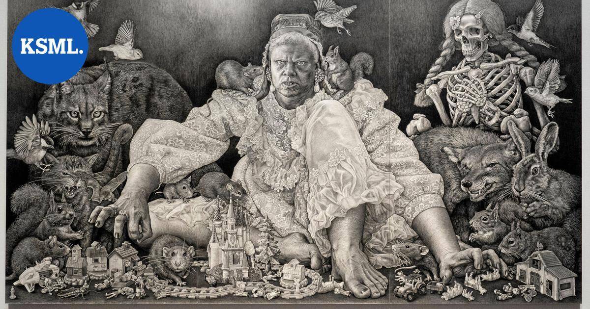 Serlachiuksen Kartanolla on esillä nelisenkymmentä työtä Stiina Saariston uran ajalta – "Esillä on koko taiteilijuuteni ja oikeastaan koko elämäni" | Keski-Suomi