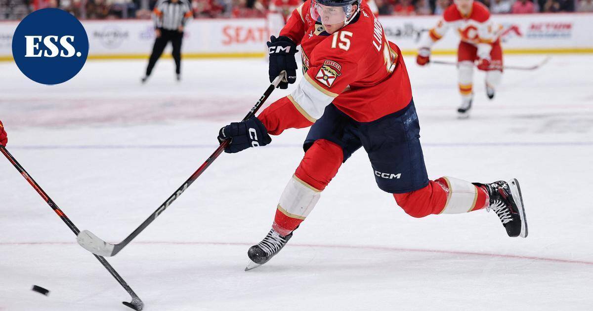 Lundellin soolomaali hurmasi selostajan: "Aivan kuin Aleksander Barkov" | Urheilu