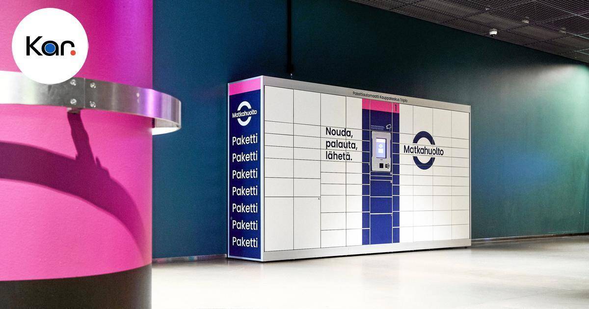Matkahuolto laajentaa verkostoaan – Karkkilaan uusi pakettiautomaatti | Paikalliset