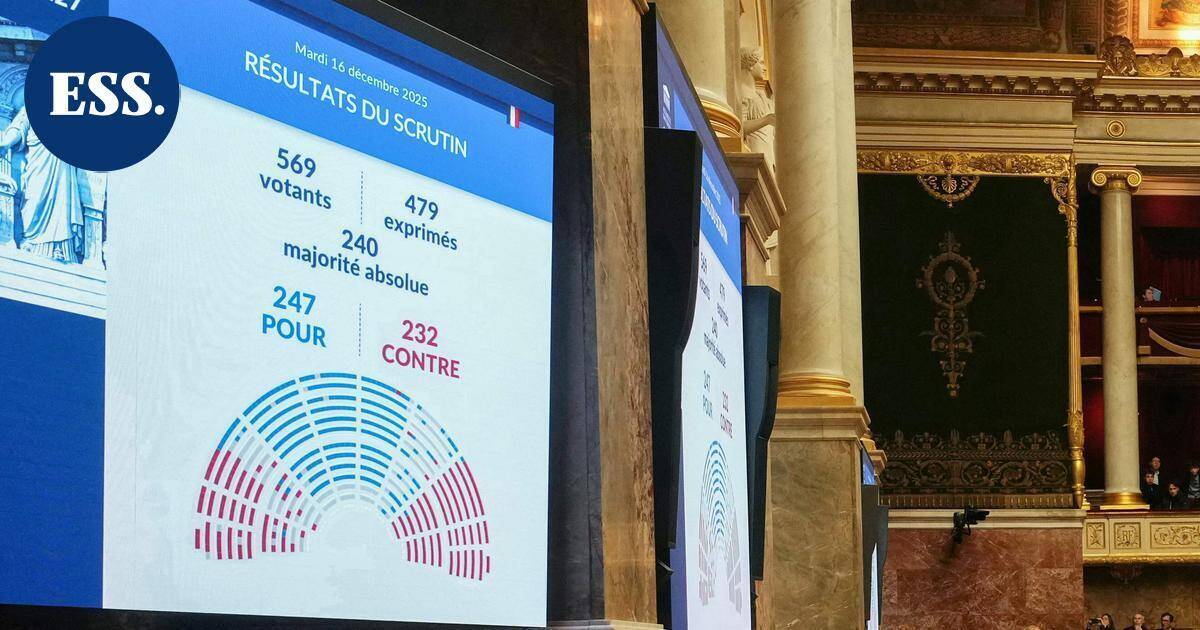 Ranskan kansalliskokous sinetöi eläkeuudistuksen lykkäyksen | Uutissuomalainen