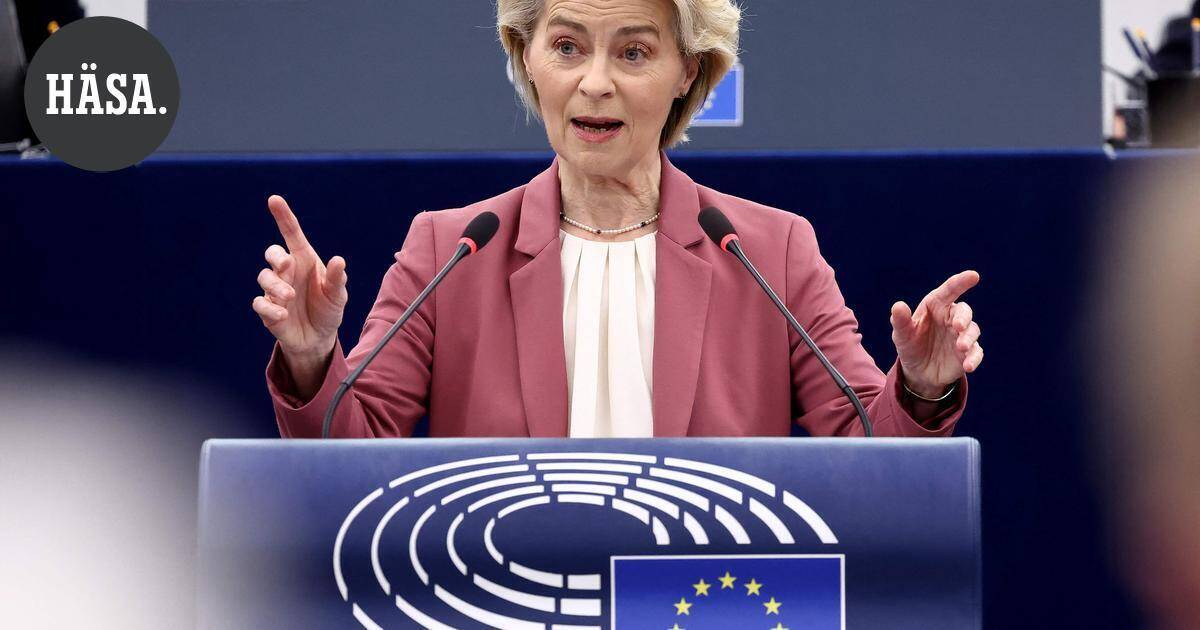 EU:n von der Leyen: Tulevat päivät ratkaisevia Ukrainan rahoituksessa | Uutissuomalainen