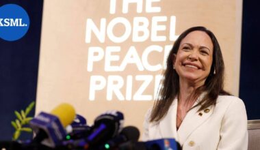 Nobel-palkittu Venezuelan oppositiojohtaja on lähtenyt Oslosta | Uutissuomalainen