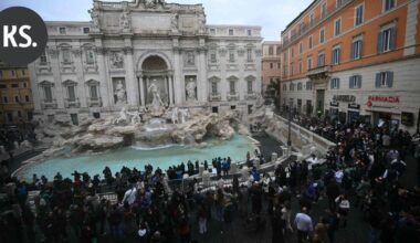 Rooma alkaa veloittaa pääsymaksua kuuluisalle Trevin suihkulähteelle | Uutissuomalainen