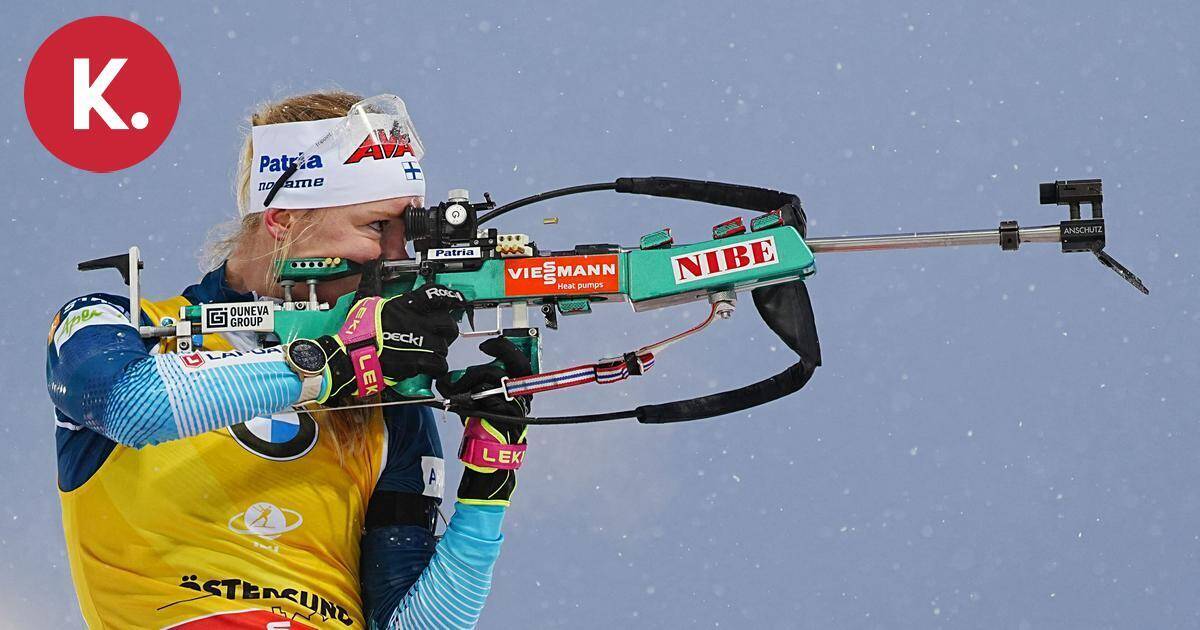 Puhtaasti ampunut Minkkinen nousi toiseksi maailmancupin takaa-ajossa – siirtyi samalla takaa-ajocupin johtoon | Urheilu