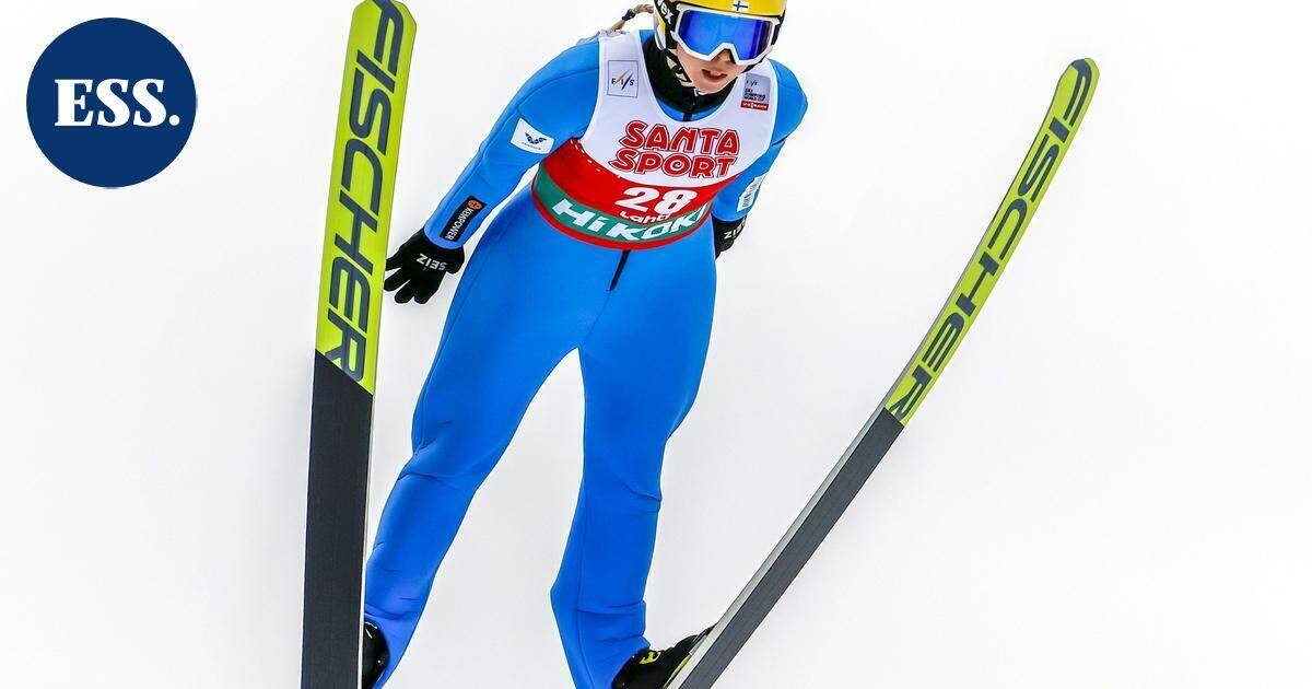 Julia Kykkänen on hypyissään "oikealla hajulla" | Urheilu