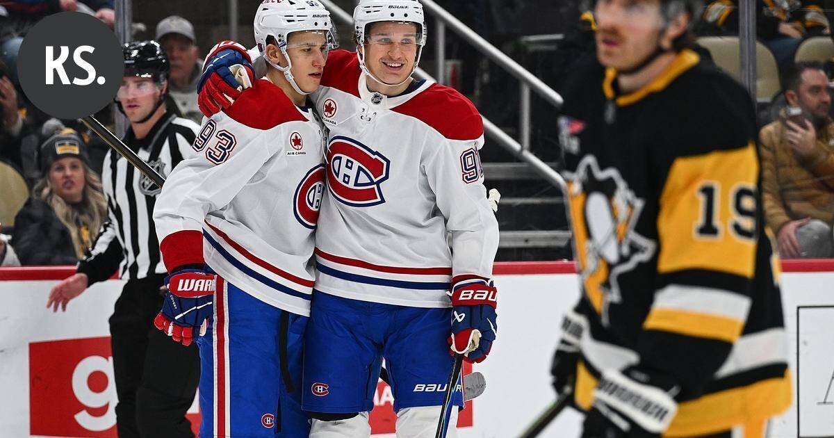 Kapanen ylsi tähtikaartiin ja Crosby teki seurahistoriaa, kun Pittsburgh kaatoi Montrealin | Urheilu