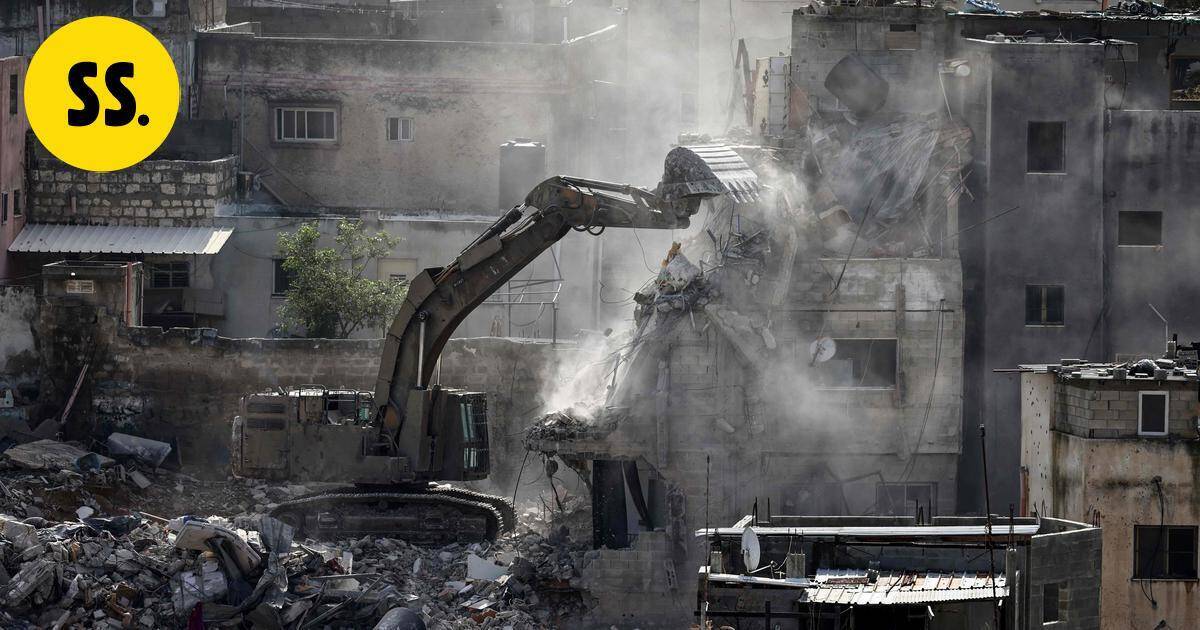 Israel aloitti palestiinalaisten asuttamien 25 rakennuksen purkamisen Länsirannalla | Uutissuomalainen