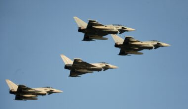 Saksan ilmavoimat harjoittelee jälleen matalalla