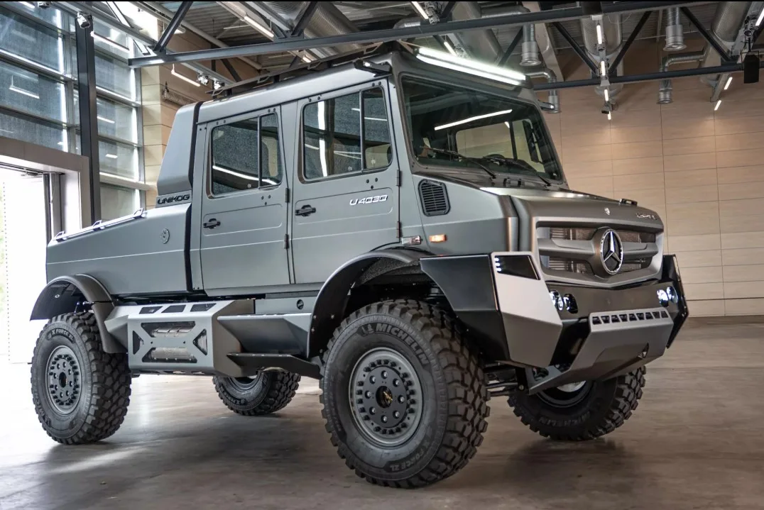 Unimog päätti 80-vuotisjuhlansa kunniaksi heittäytyä ylelliseksi