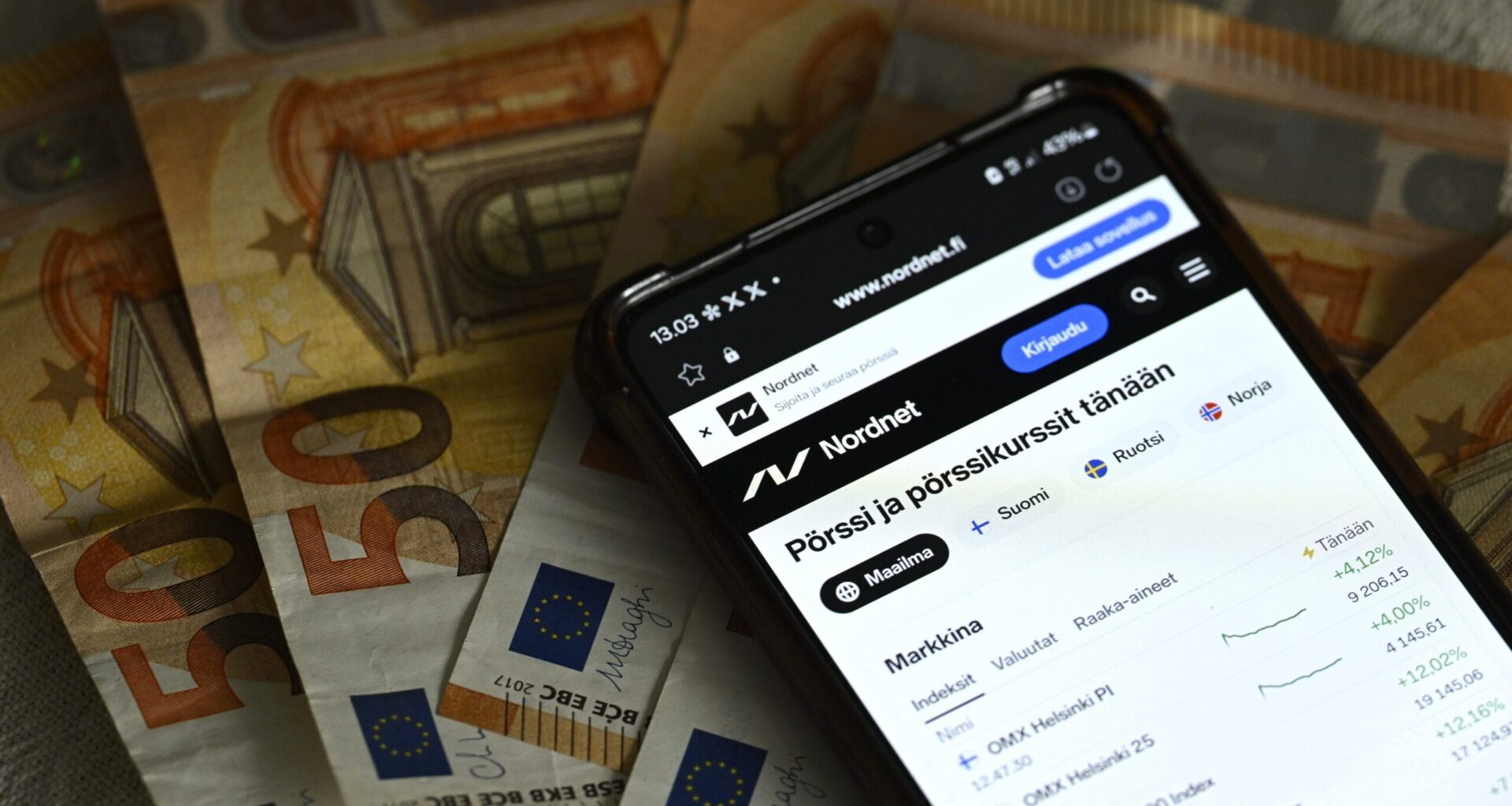 Suomalaisten sijoitusinto ei laannu, rahastoihin jättisumma marraskuussa