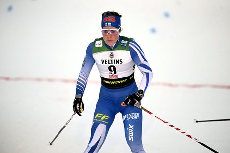 Krista Pärmäkoski oli sunnuntain paras suomalainen. Hän oli 16:s.