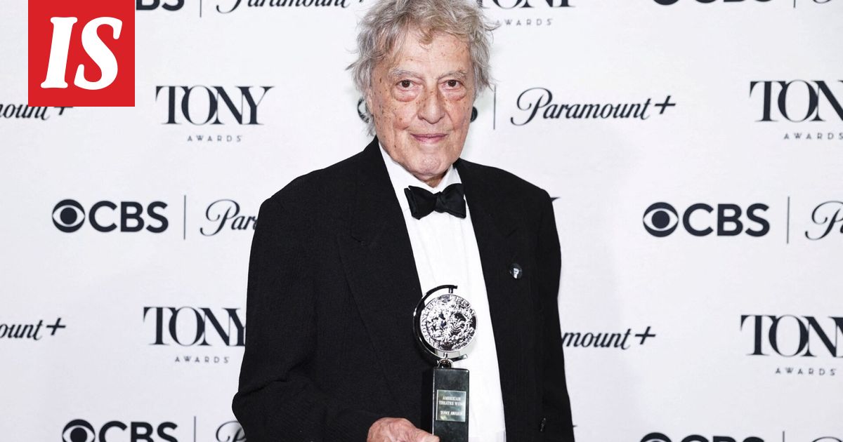 Oscar-voittaja Tom Stoppard on kuollut