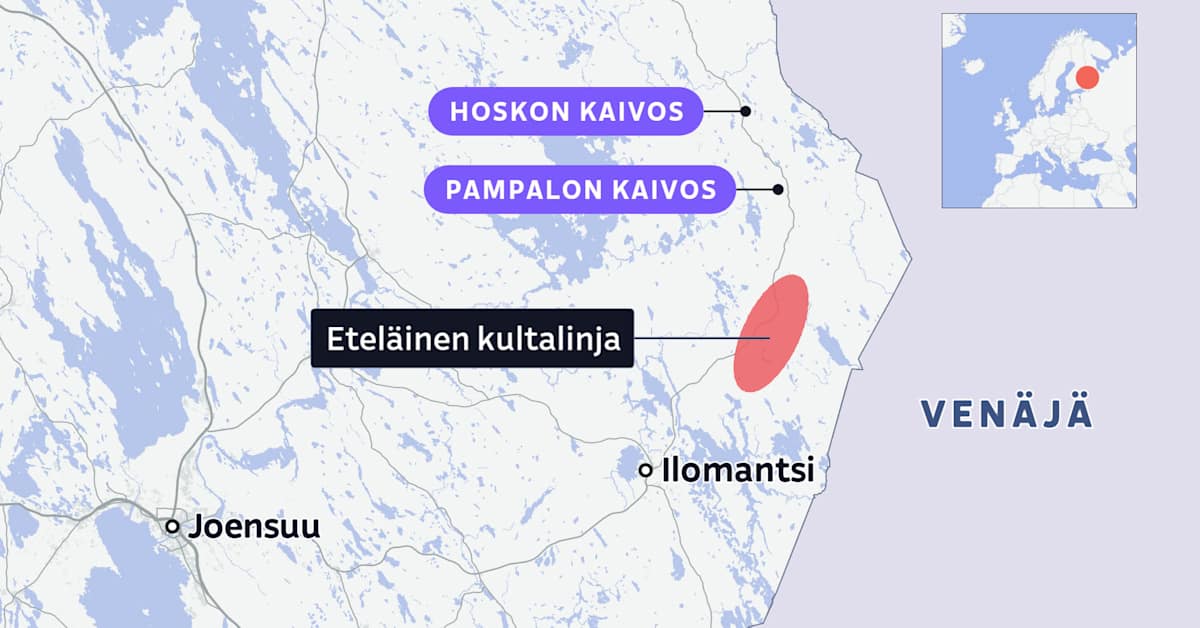 Endomines tähtää jopa kolmeen uuteen kulta­kaivokseen Ilomantsiin | Pohjois-Karjala
