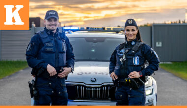 Kaksi oululaista poliisipartiota ja poliisikoira Dino ovat mukana tammikuussa alkavassa uutuussarjassa