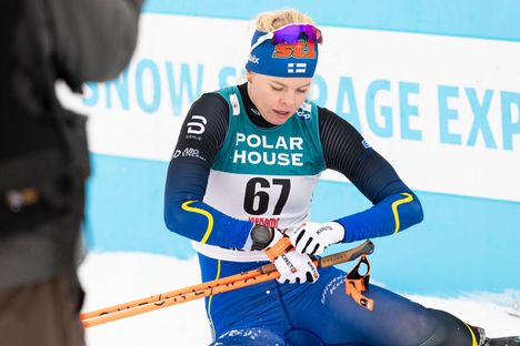 Anni Alakoski oli yksi Rukalla keskeyttäneistä suomalaisista.