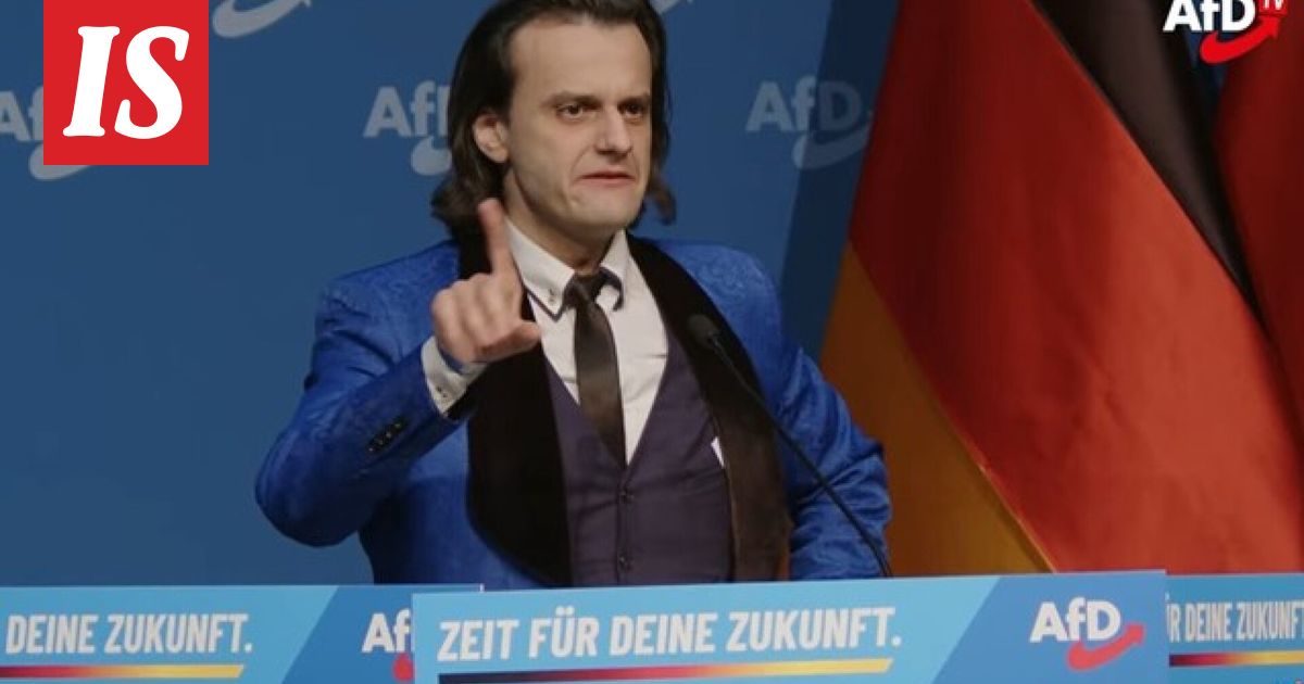 Hitleriä imitoinut puhuja herätti hämmennystä AfD:n nuorisojärjestön kokouksessa Saksassa