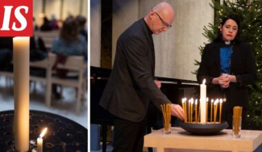 Tikkurilan kirkossa muistettiin onnettomuudessa kuollutta 15-vuotiasta poikaa