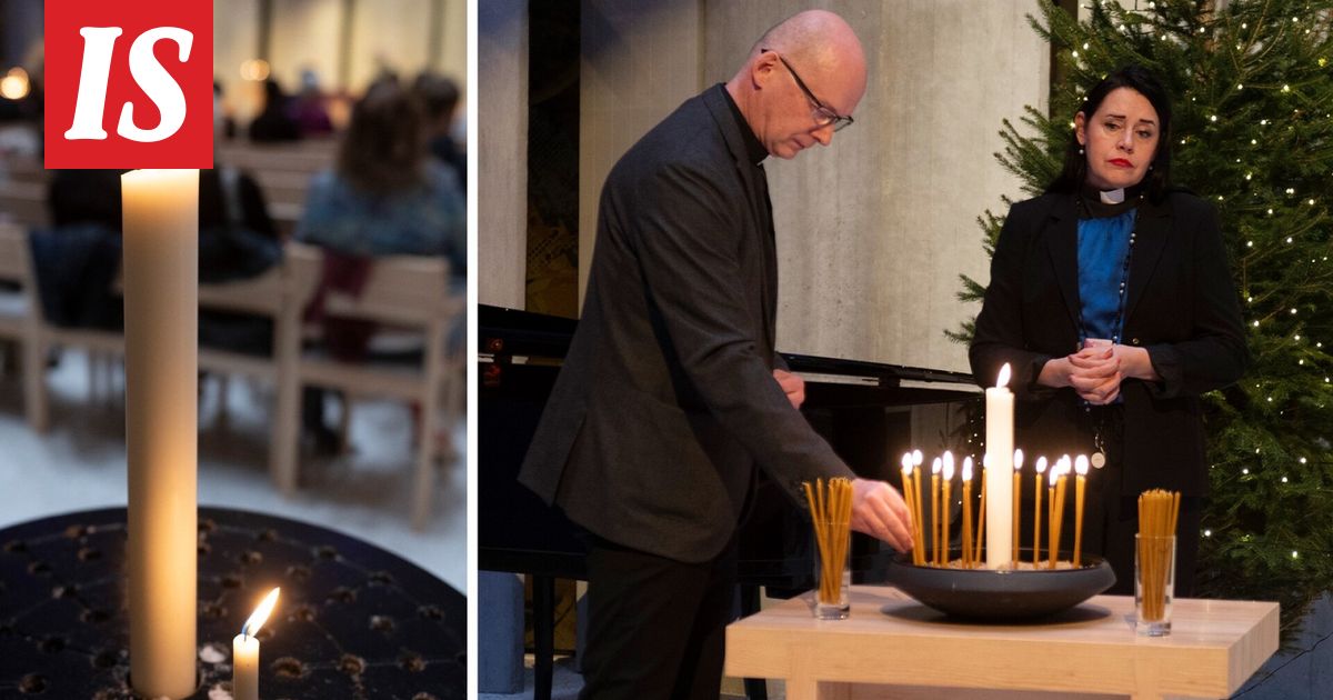 Tikkurilan kirkossa muistettiin onnettomuudessa kuollutta 15-vuotiasta poikaa