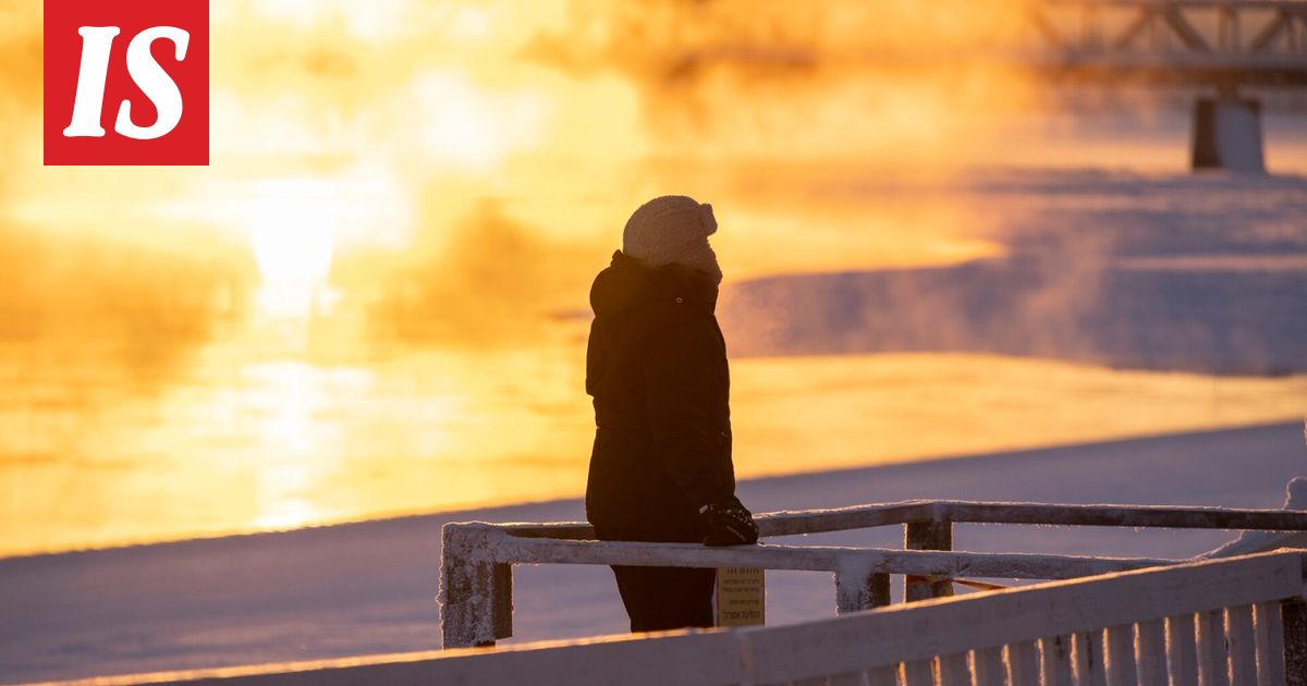 Sää jakaa Suomen kahtia: Etelässä lämmin, pohjoisessa pakkanen paukkuu