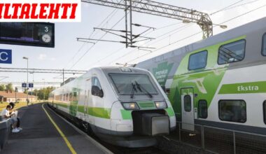 Kirkkonummi pullikoi Tunnin junaa vastaan