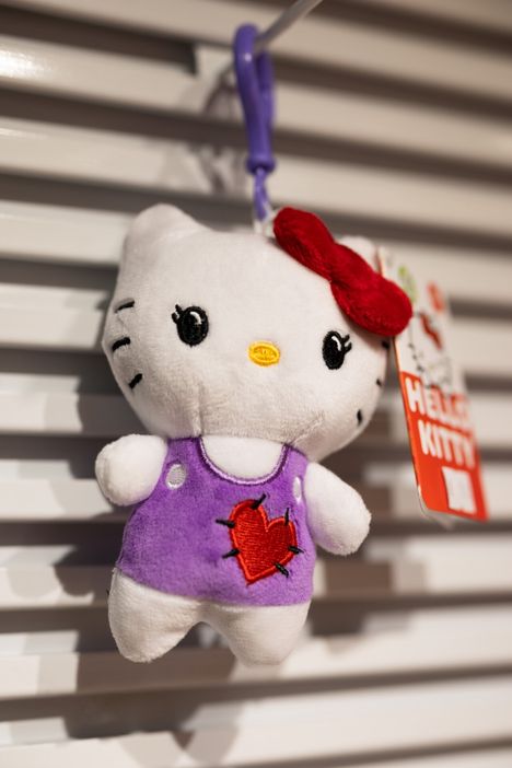 Valkoinen Hello Kitty -kissa on Sanrion kuuluisampia hahmoja.