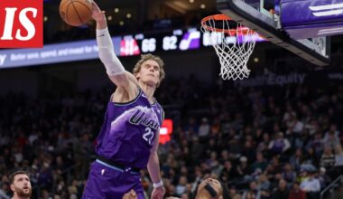 Lauri Markkanen loisti – Utah löi NBA:n huippujoukkueen