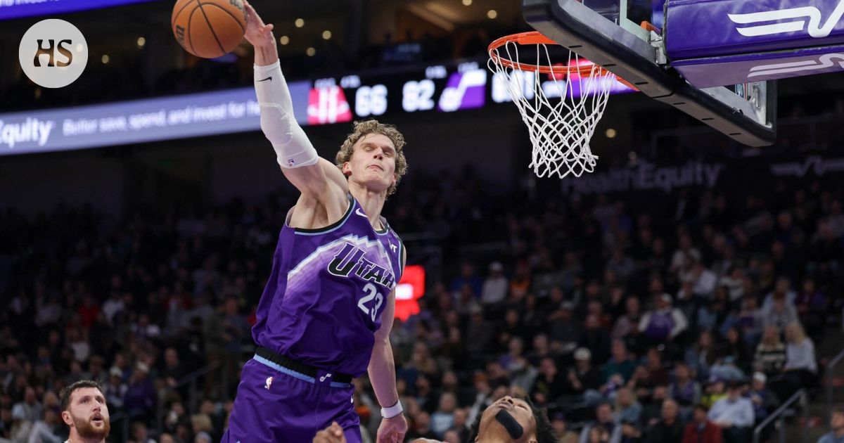 Lauri Markkanen loisti – Utah löi NBA:n huippujoukkueen