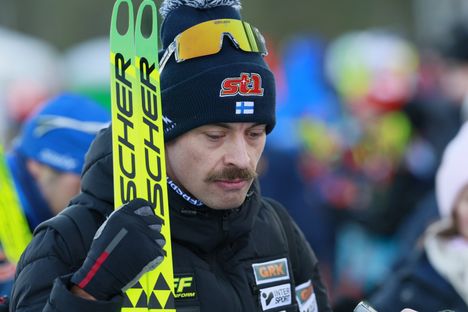 Perttu Hyvärinen pettyi Rukalla.