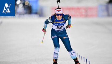 Sonja Leinamo toinen ampuma­hiihdon maailman­cupissa – Ei meinannut uskoa unelmasuoritustaan